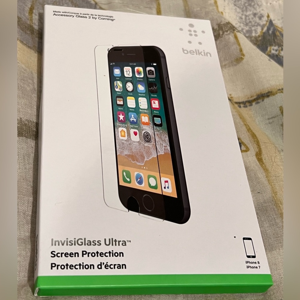 iPhone 7 and 8 Belkin Screen Protector